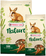 Versele-Laga Nature Cuni Rabbit Food  Cereal Free Feed with Extra Veg 700g-2.3kg