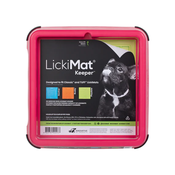 LickiMat Mini Keeper holds Various Mats Dog/Puppy Boredom/Hungry