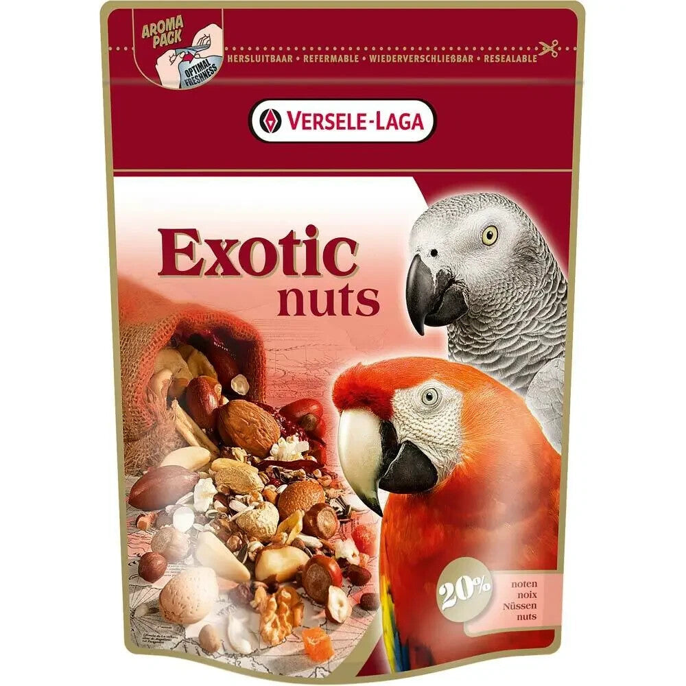 Versele Laga Prestige Exotic Nut Mix Parrot Treat African Grey/Macaw 750G