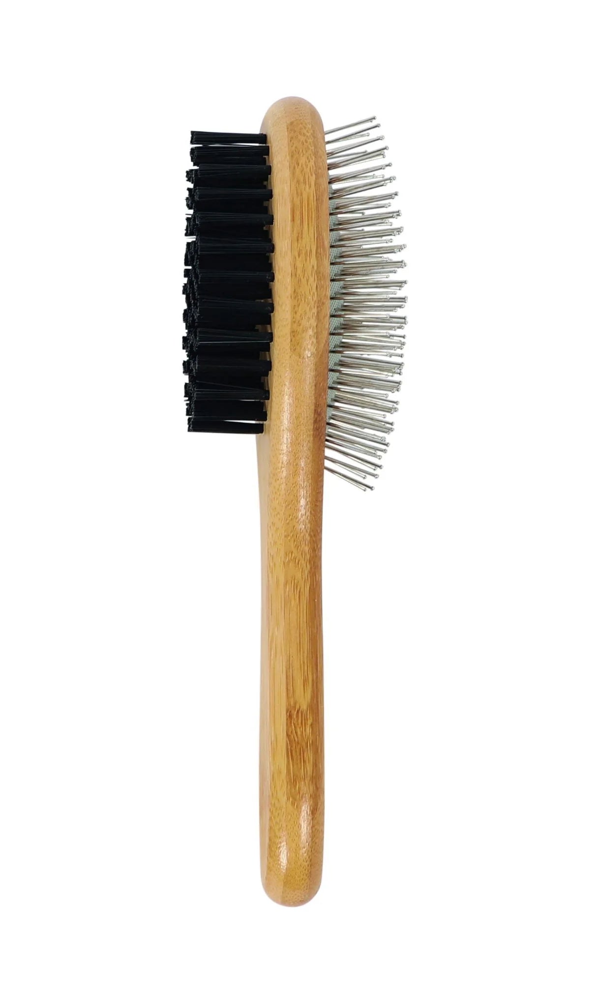 M-Pets Bamboo Double Sided Pin Brush Dog/Cat