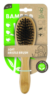 M-Pets Bamboo Soft Bristle Brush Dog/Cat