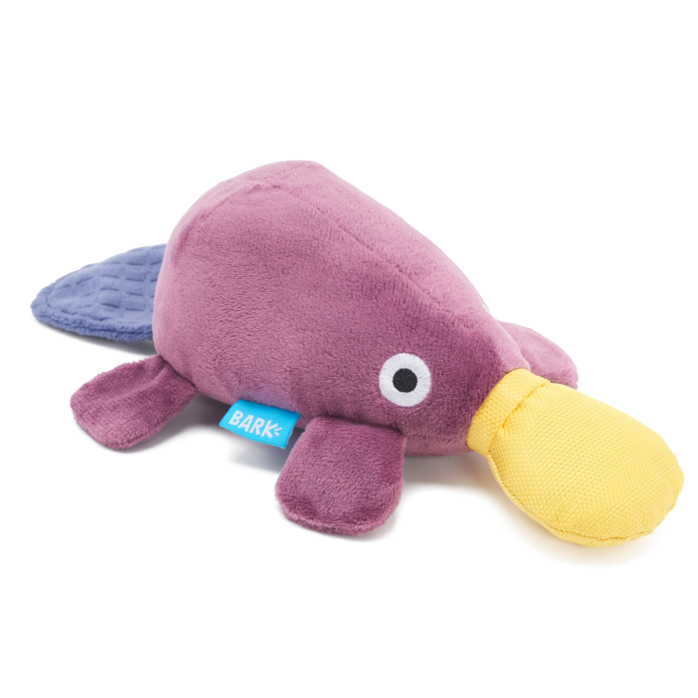Bark Pippi Platypus Squeak & Crinkle Dog/Puppy Toy