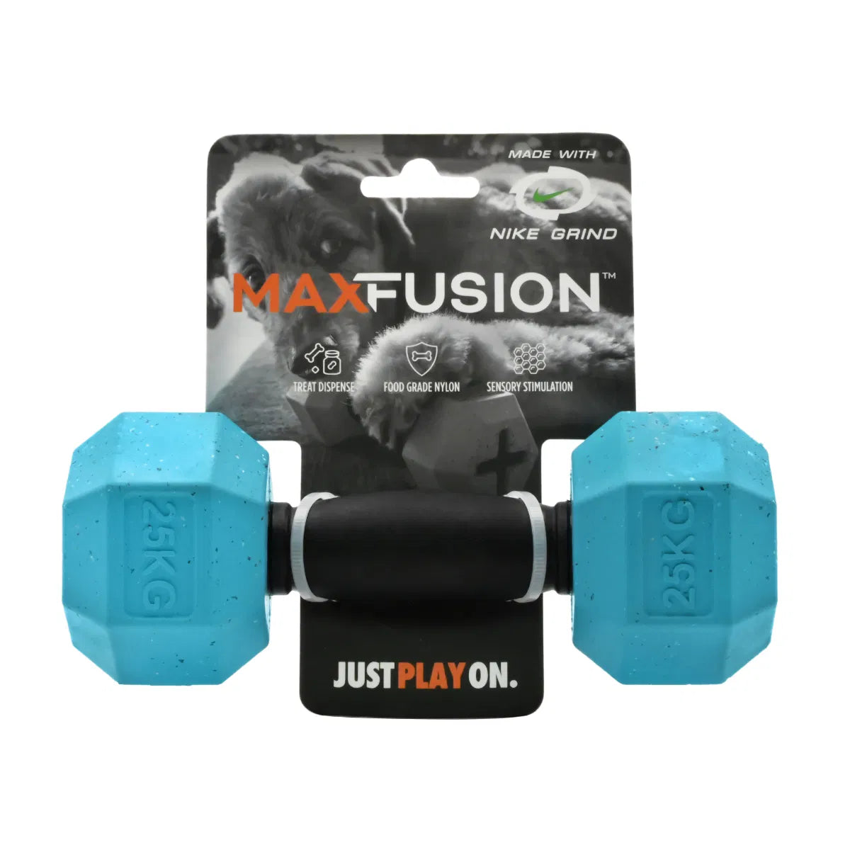 Nike Grind Recycled Footwear Dumbell Dog Toy M/L Dispensing Toy
