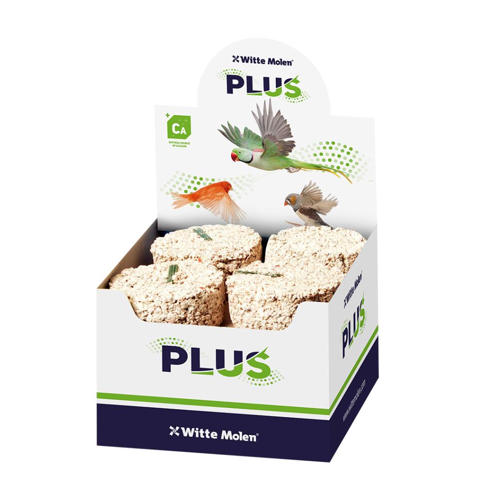 Witte Molen PLUS Medium Coarse Mineral Block Ornamental Birds