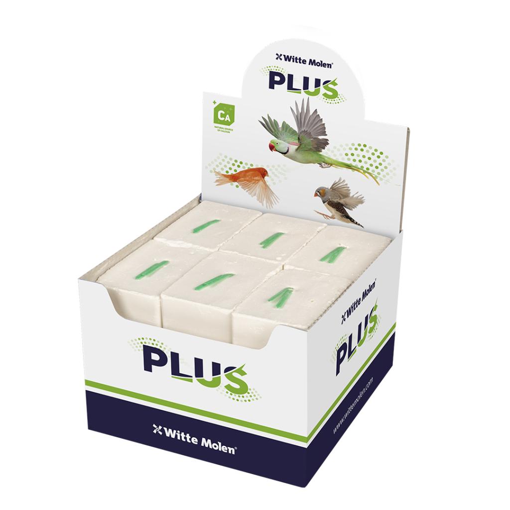 Witte Molen PLUS Medium White Mineral Block Birds
