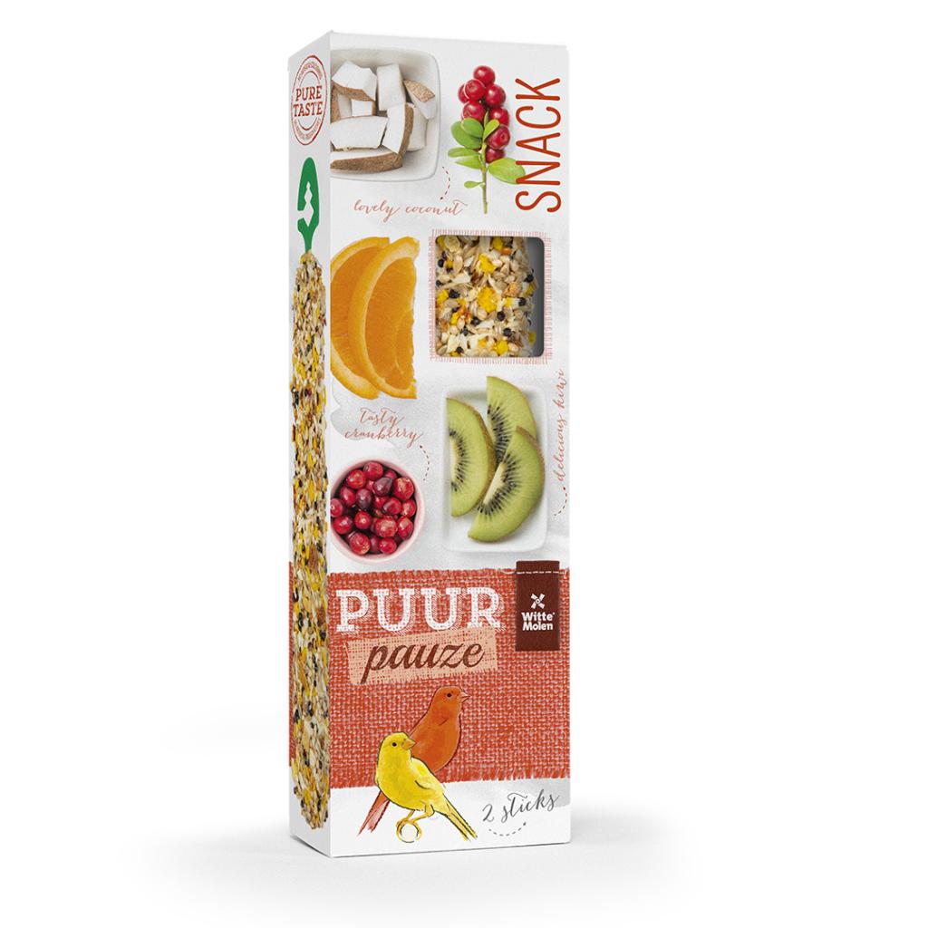 Witte Molen PUUR Canary Sticks Cranberry & Kiwi