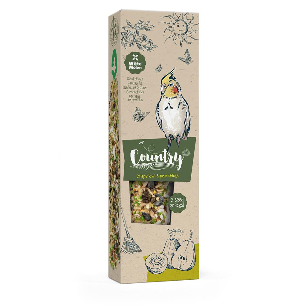 Witte Molen Country Sticks Large Parakeet Kiwi & Pear