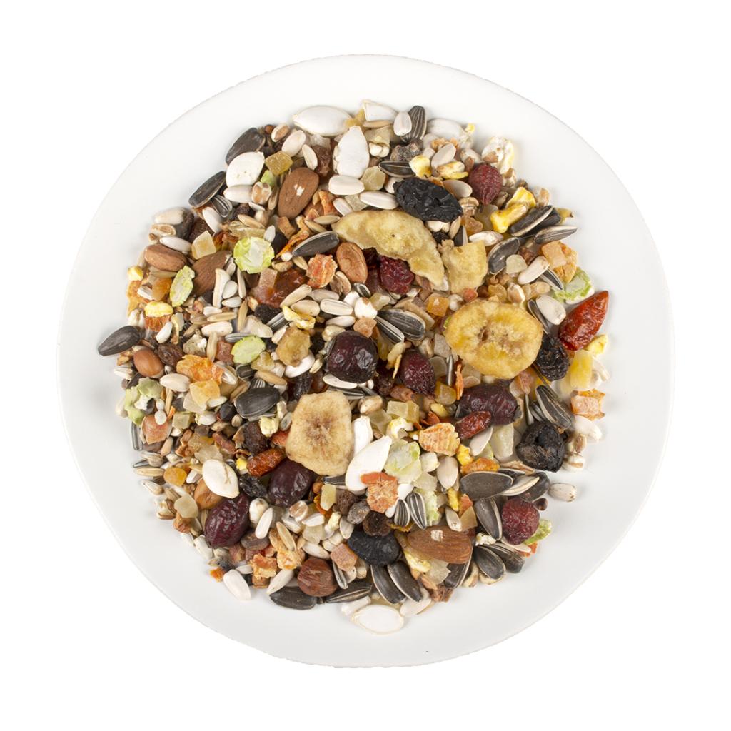 Witte Molen PUUR Parrot Snack Muesli & Fruit 750G