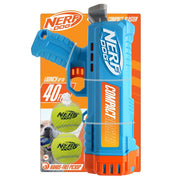 Nerf Dog Compact Blaster and 2.5in Non-Squeak Tennis Ball 12in Dog/Puppy Toy