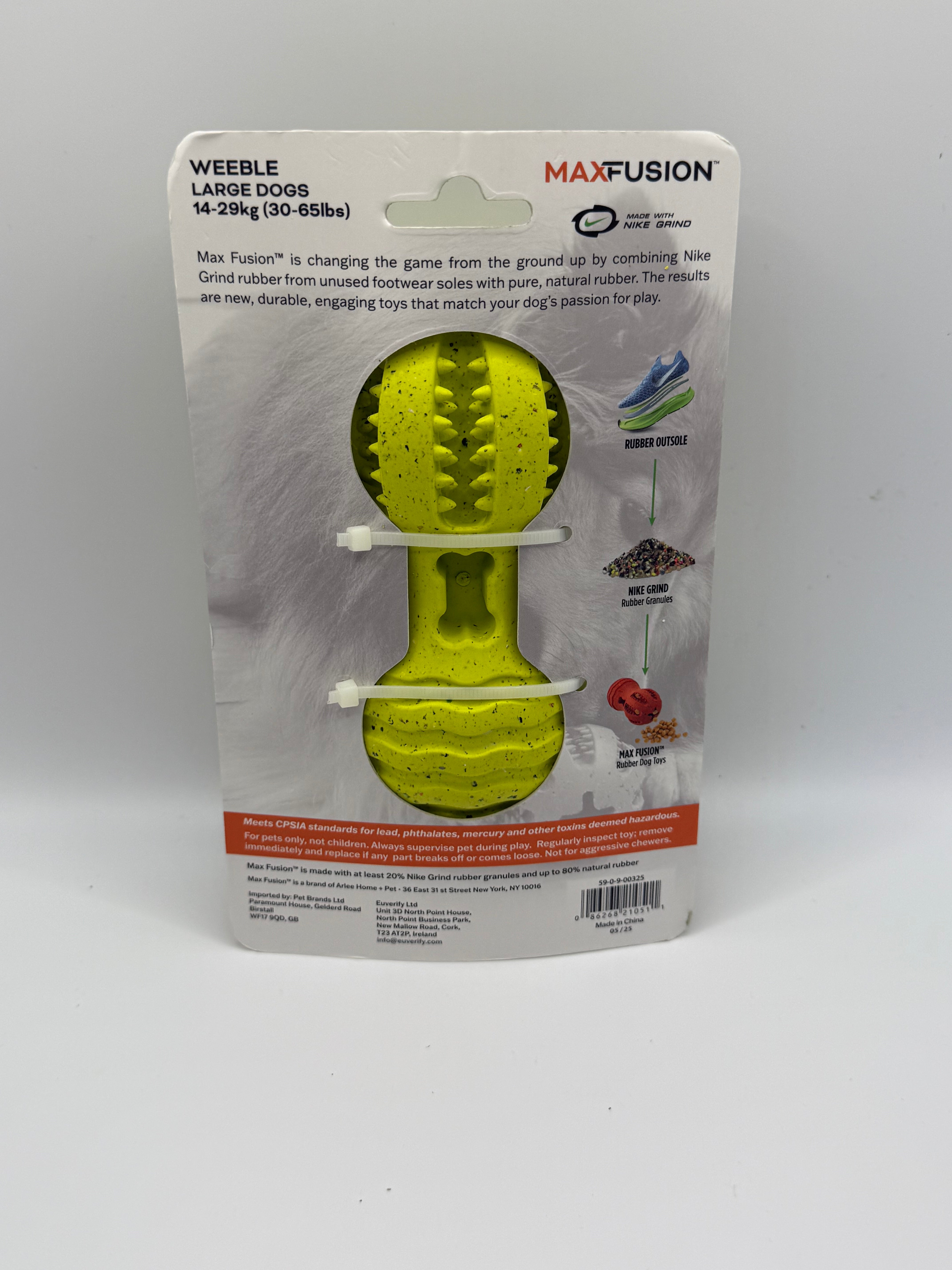 Nike Grind Weeble Dog/Puppy Toy M/L
