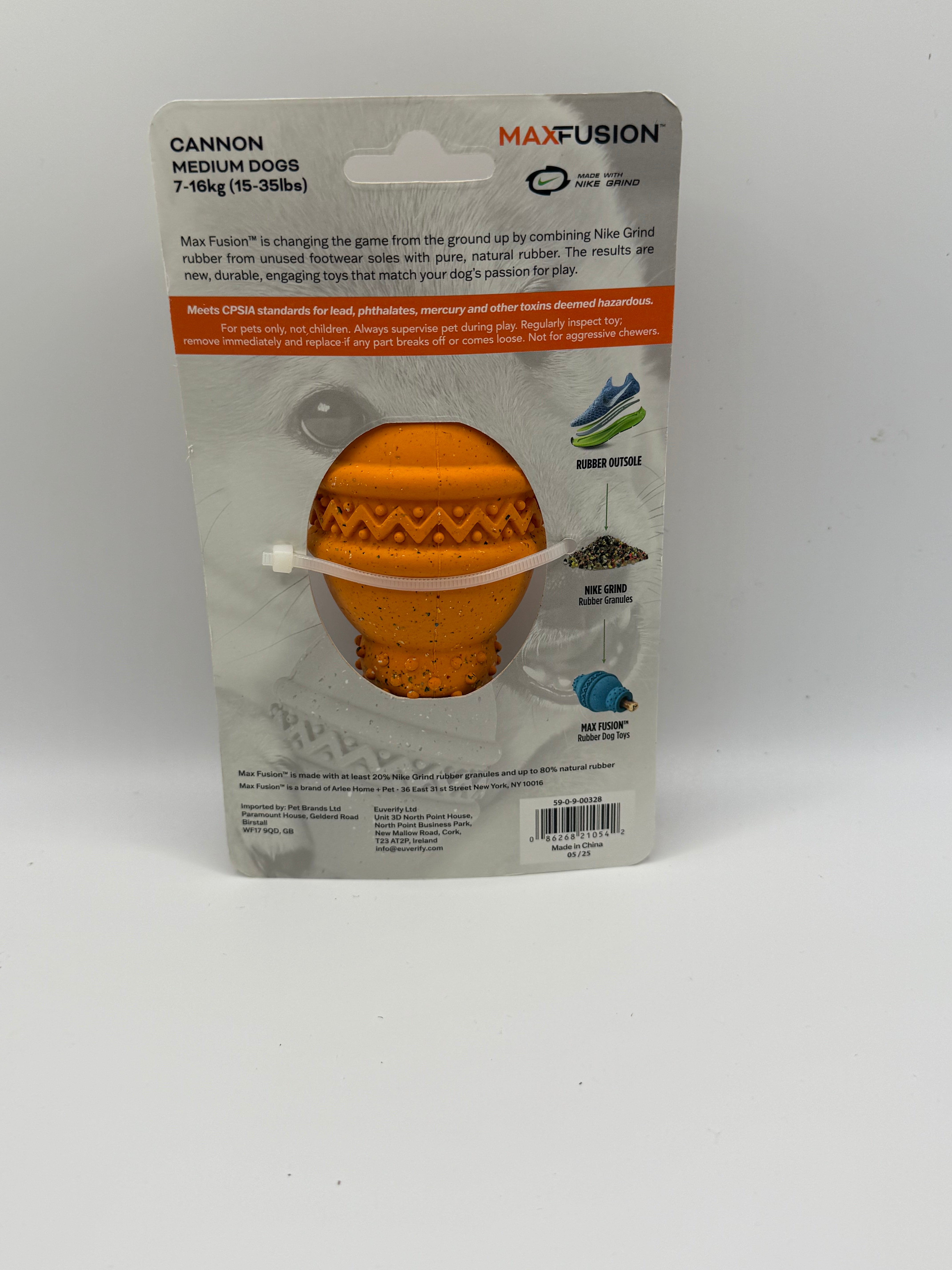 Nike Grind Cannon Dog/Puppy Toy S/M