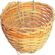Open Wicker Bird Breeding Nest Pan 6cm x 12cm