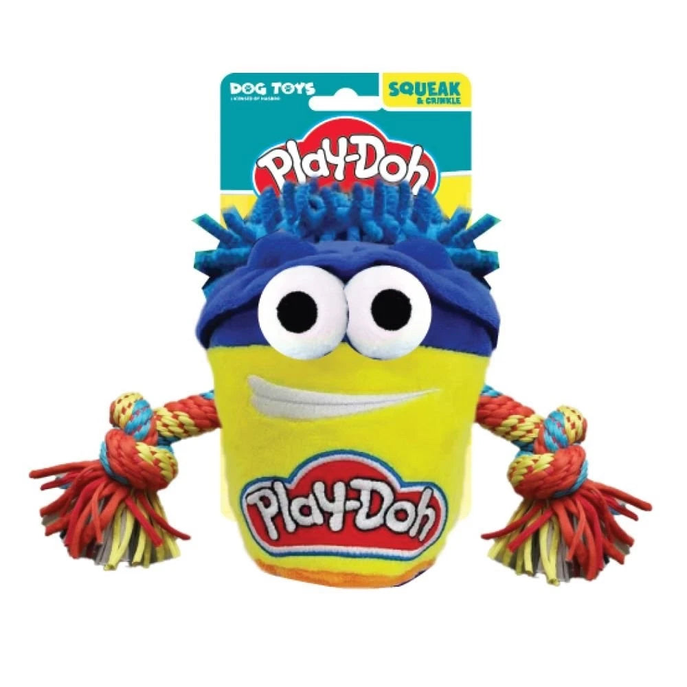 Hasbro Play-Doh Dog/Puppy T-Shirt Rope Tug Toy 7"